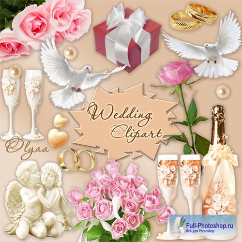 Wedding Clipart    PNG   