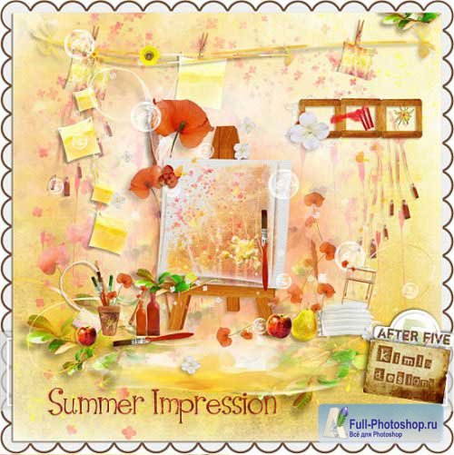    -  . Scrap - Summer Impression 