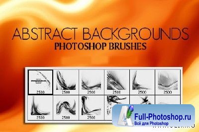 Abstract Background Brushes Set for Photoshop