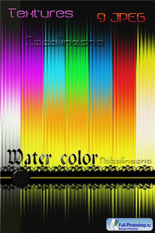  -   Photoshop / Water color textures for Photoshop 