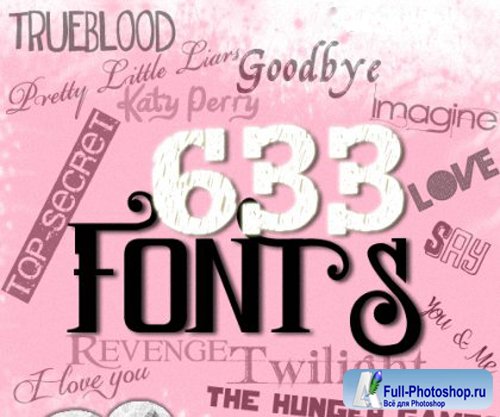 Donas Fonts Pack Collection HD
