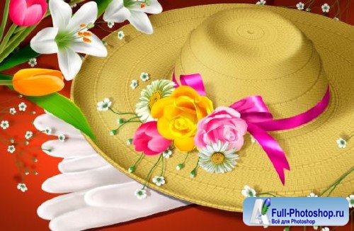 Flowers and hats