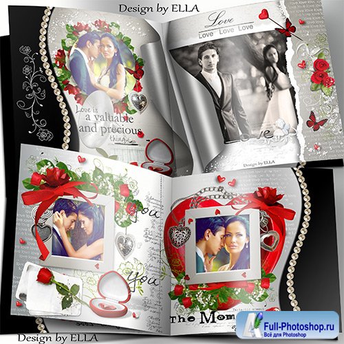 Romantic photobook-The Moment of our Love