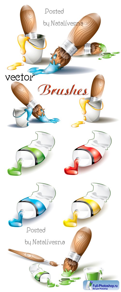      / Brushes in Vector 