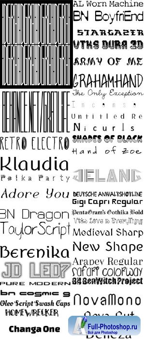   (  5 )  /  Collection of fonts ( Part 5 )