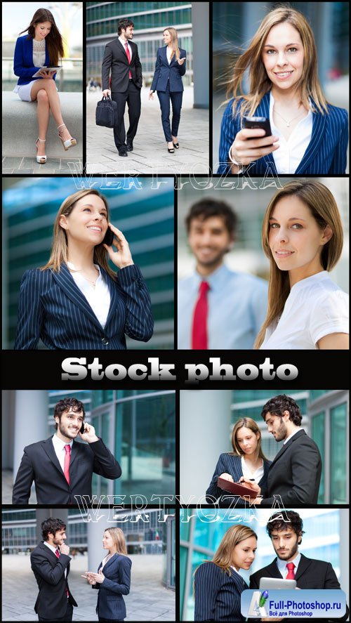   / Business people - Raster clipart