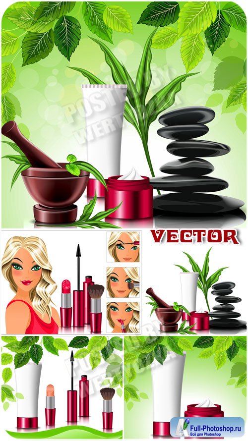   ,   / Health and Beauty, spa the procedure - vector