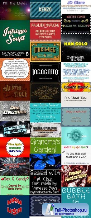   (  11) / Collection of fonts ( Part 11 )