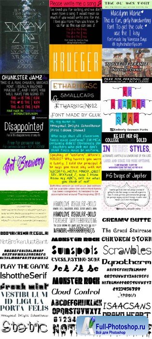   (  11) / Collection of fonts ( Part 11 )