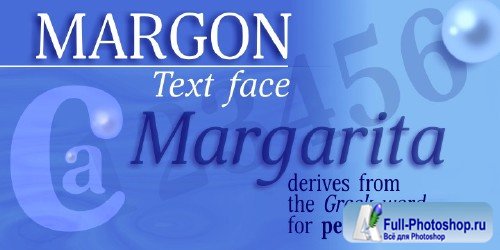 Margon font