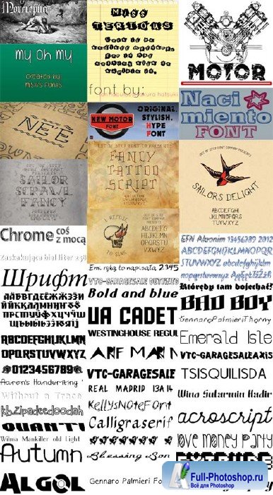   (  12) / Collection of fonts ( Part 12 )