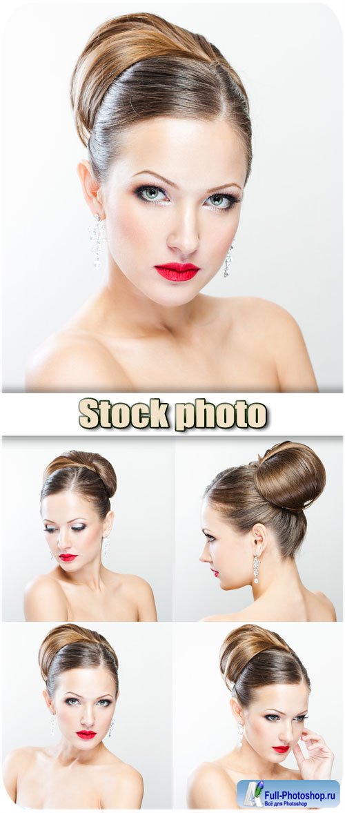   / Romantic girl - stock photos