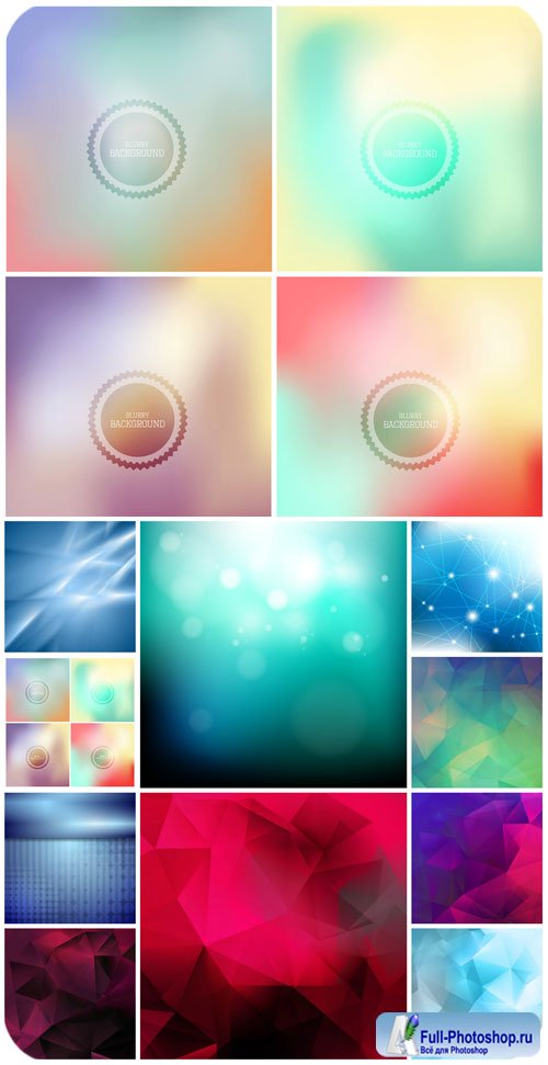   ,   / Vector colorful backgrounds, colorful abstraction