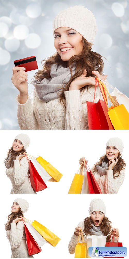 , ,    / Purchase, sale, woman shopping - stock photos