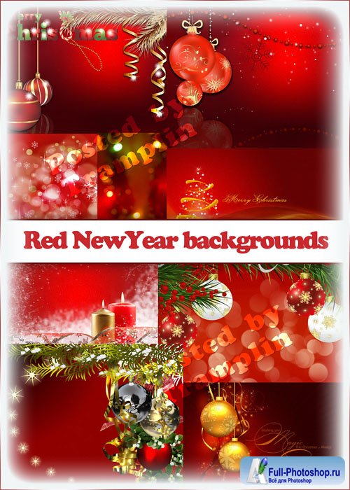    - Red New Year backgrounds