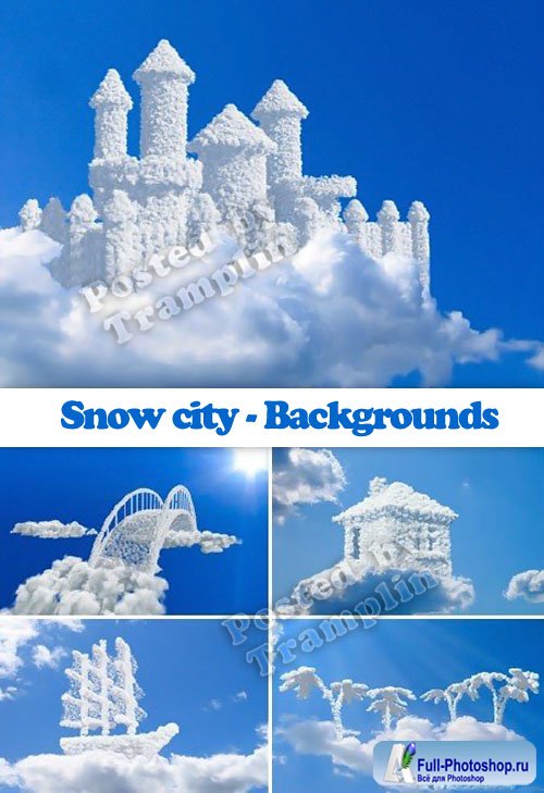     -  - Snow city - Backgrounds