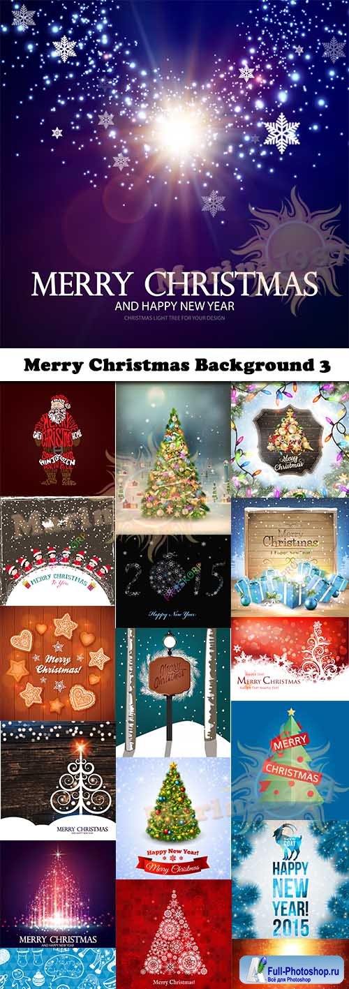Merry Christmas Background 3