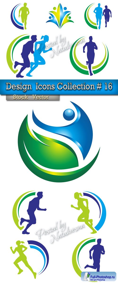 Elements in Vector - Design  Icons Sport Collection # 16