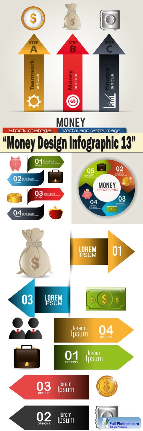 Money Design Infographics 13