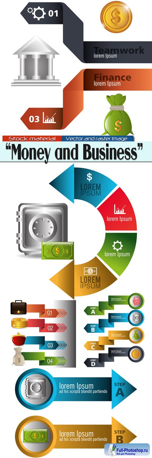 Infographics - Money and Business