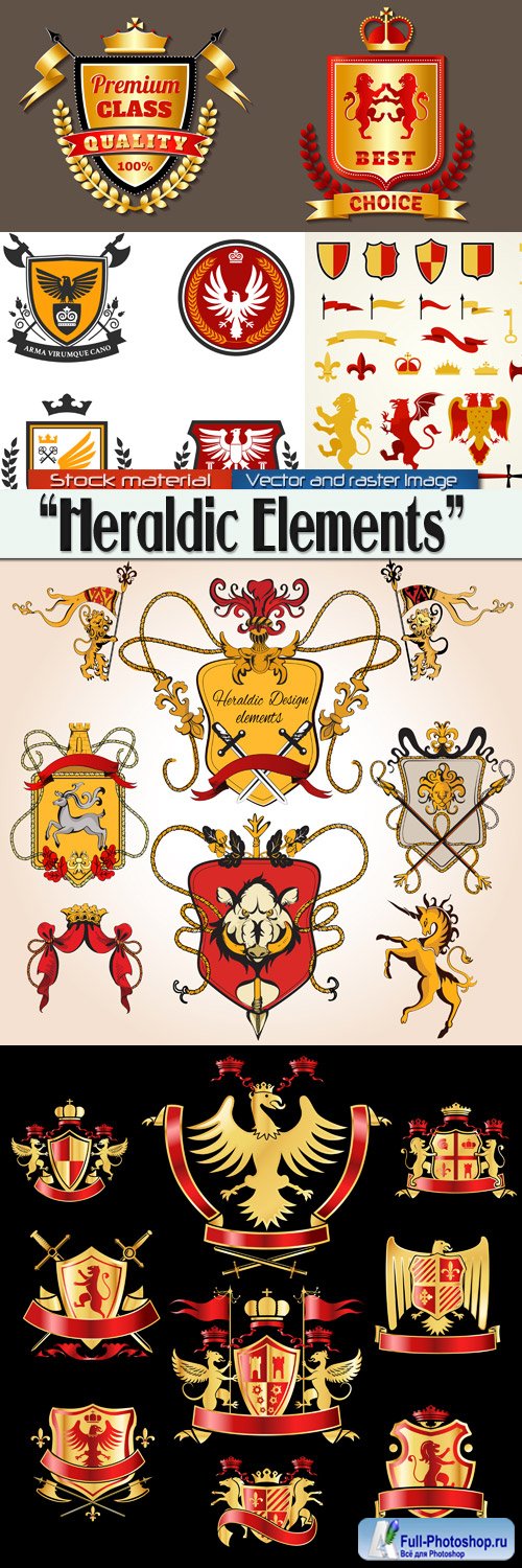 Heraldic Elements Collection
