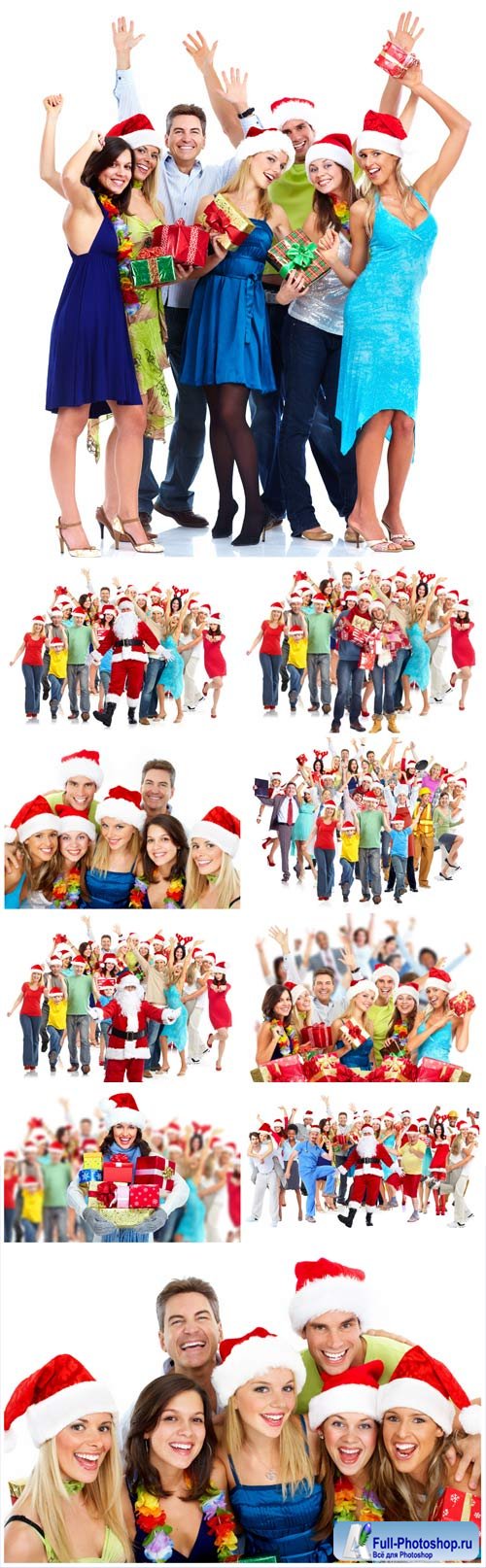 People and the New Year, Christmas