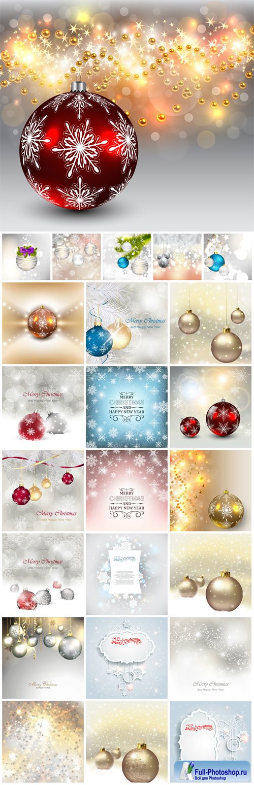 Merry Christmas, New Year vector, backgrounds, tree, garland, winter