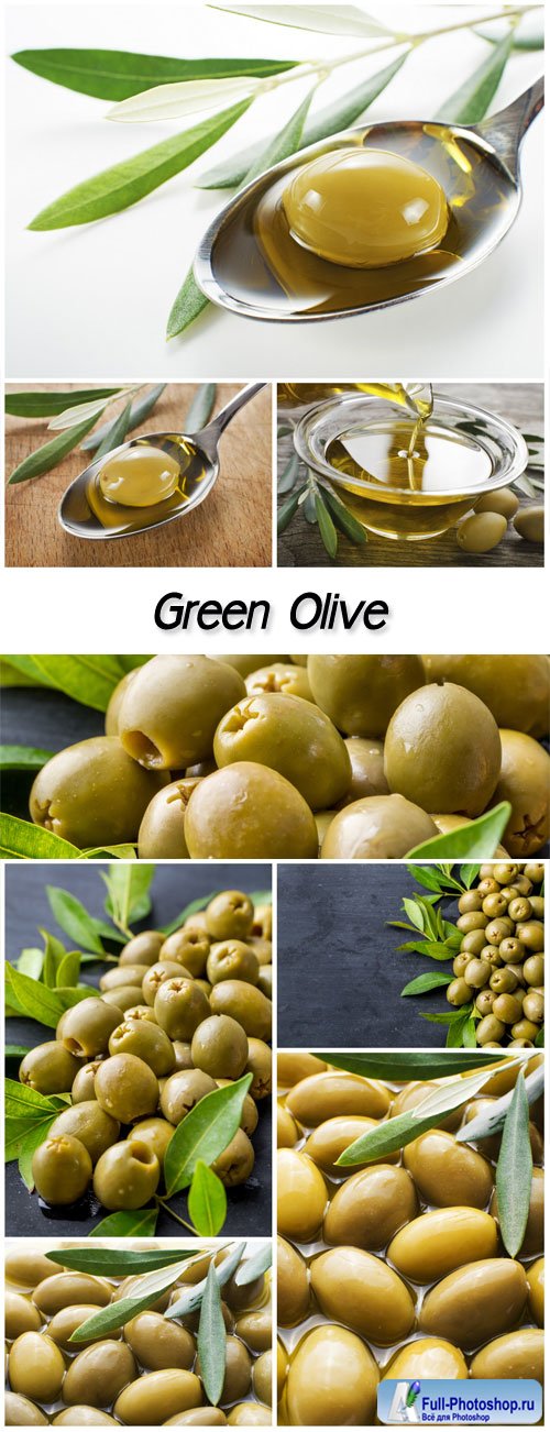 Green Olive fruits