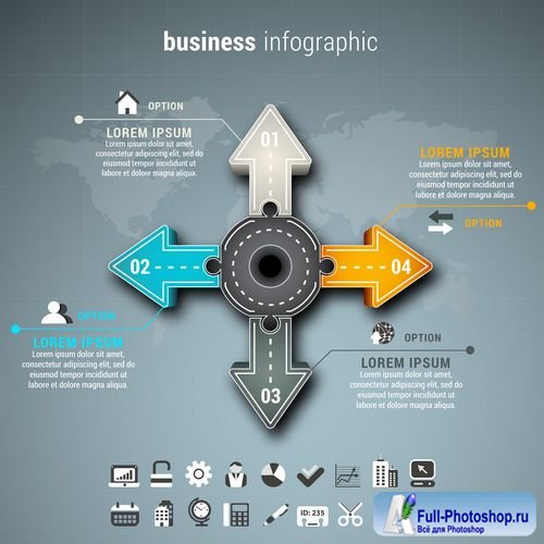 Business Infographics Element Collection