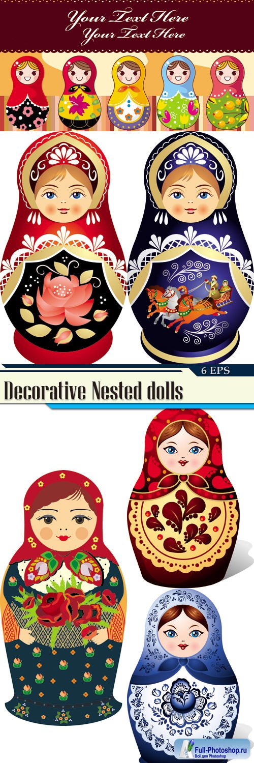 Decorative Nested dolls