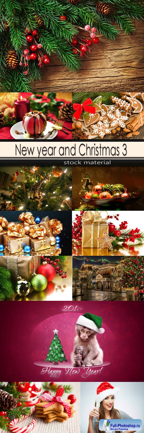 New year and Christmas 3