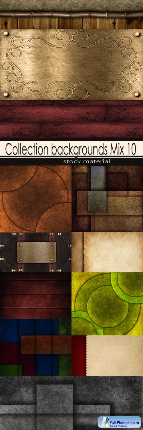 Collection backgrounds Mix 10