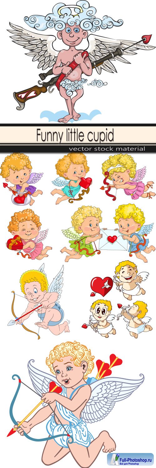 Funny little Cupid