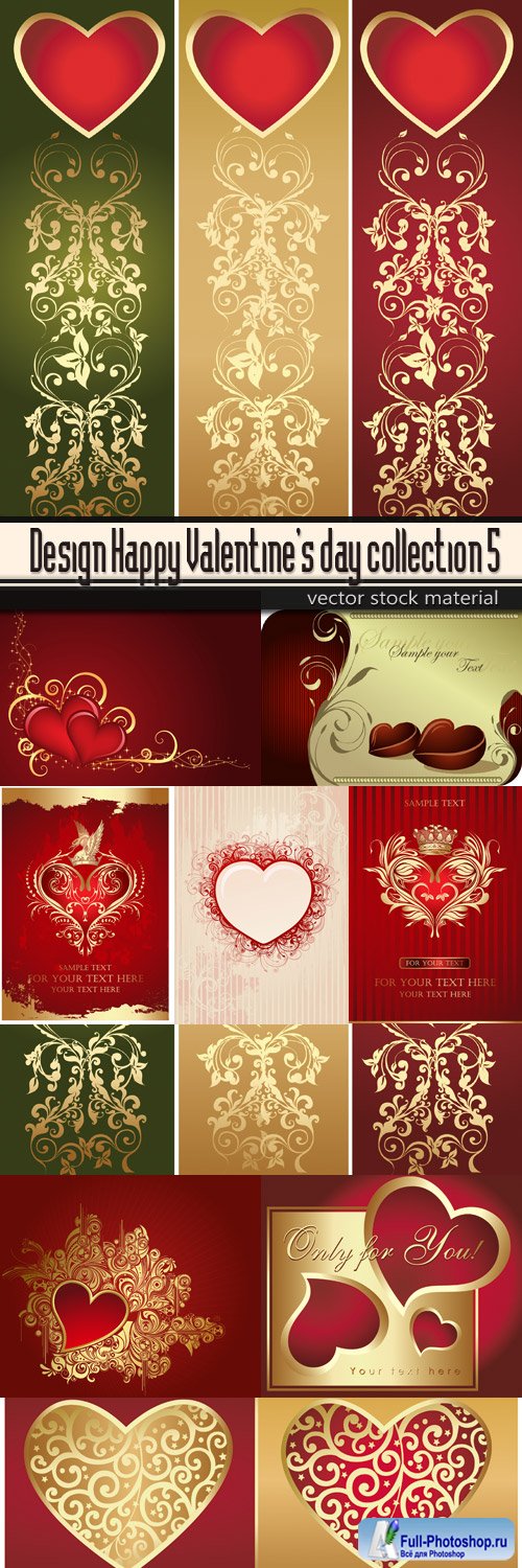 Happy Valentine's day collection 5 