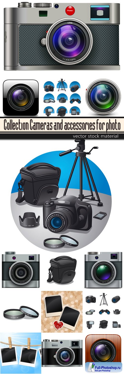 Collection Cameras and accessories for photo