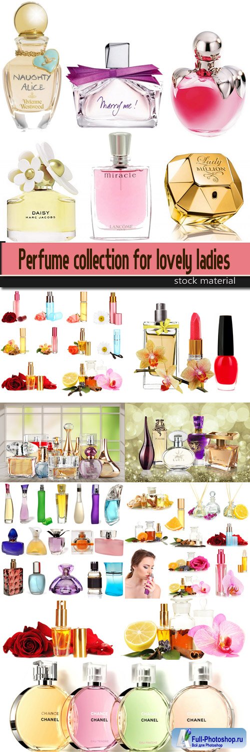 Perfume collection for lovely ladies