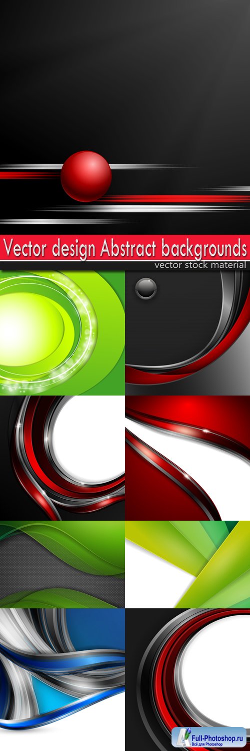 Vector design Abstract backgrounds