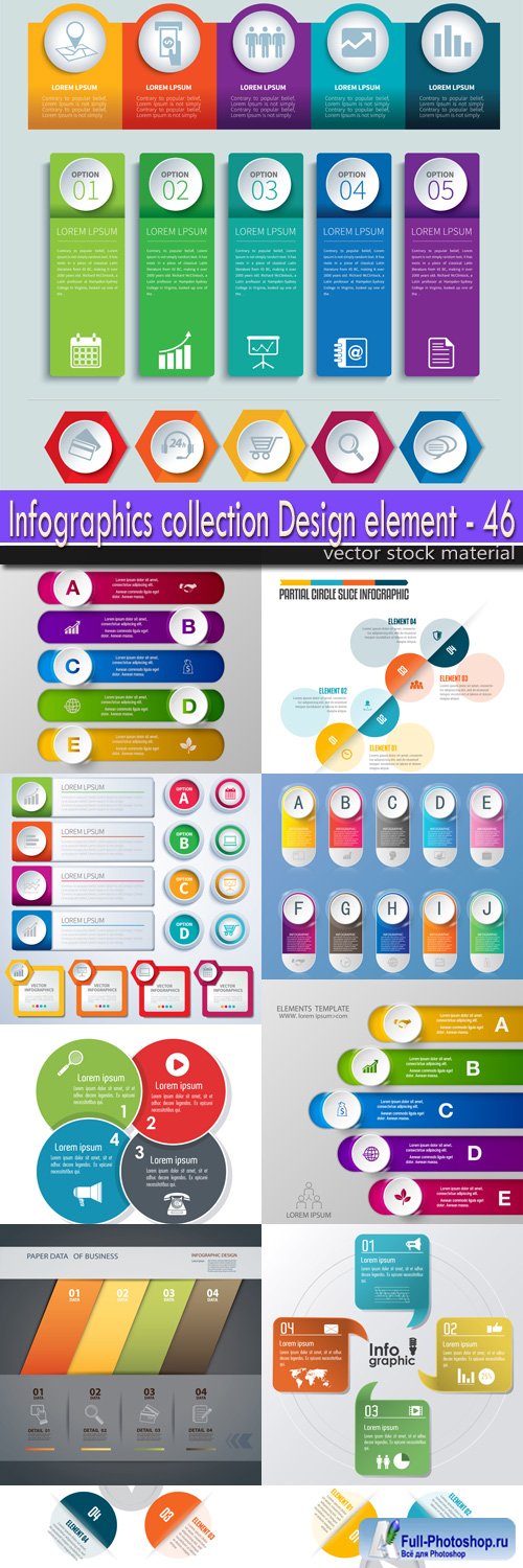 Infographics collection Design element 46