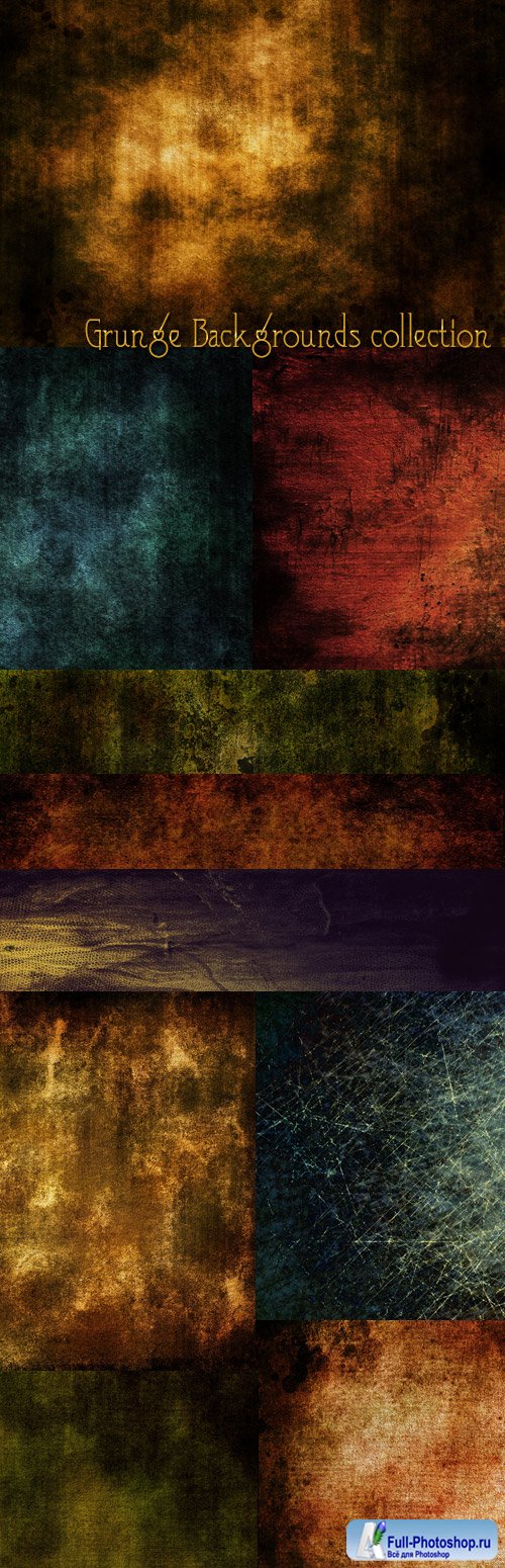 Grunge Backgrounds collection