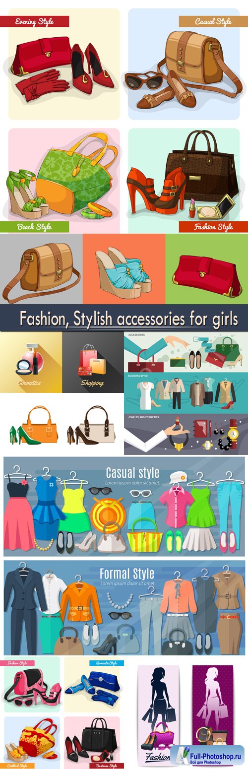 Fashion, Stylish accessories for girls