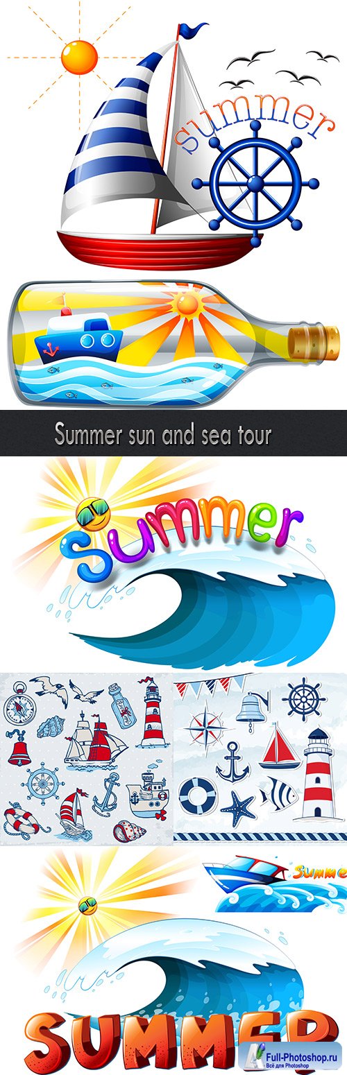 Summer sun and sea tour