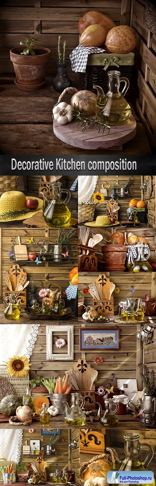 Decorative Kitchen composition