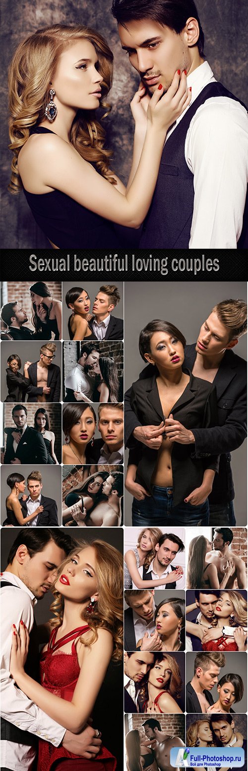 Sexual beautiful loving couples