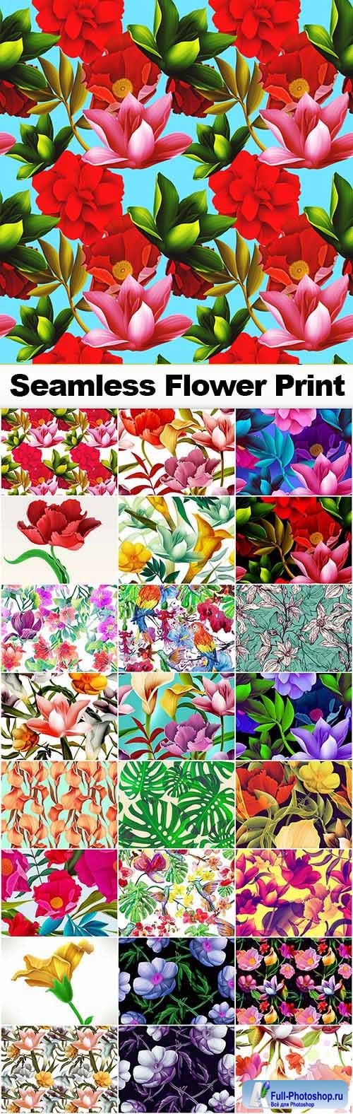 Seamless Flower Prints SP