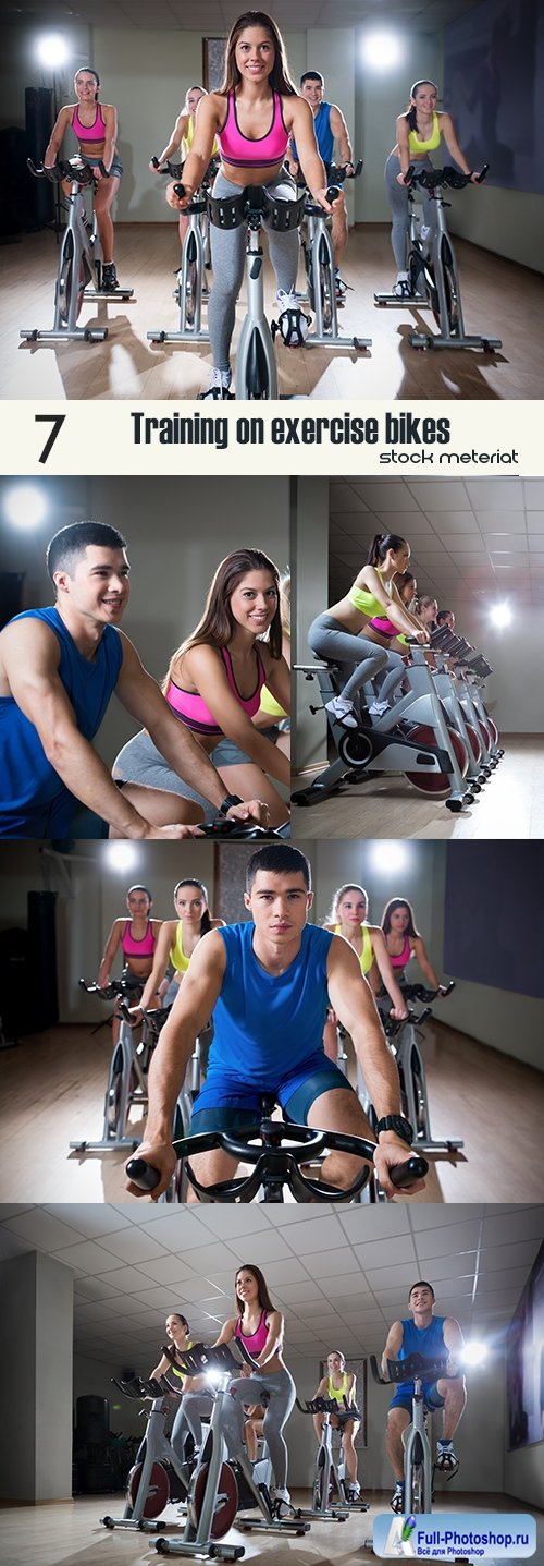 Training on exercise bikes