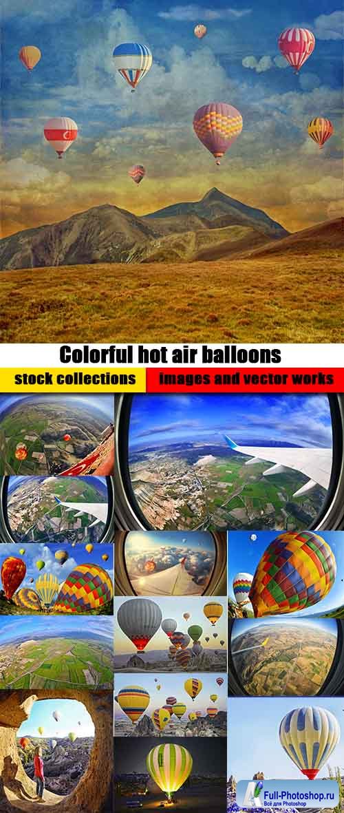 Colorful hot air balloons before launch at Cappadocia, Turkey
