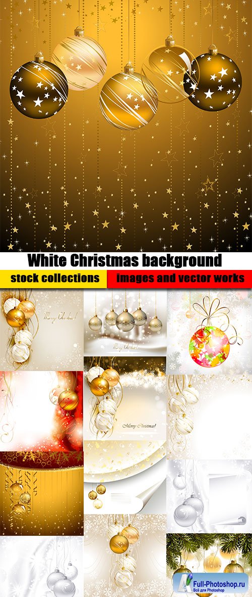 White Christmas background