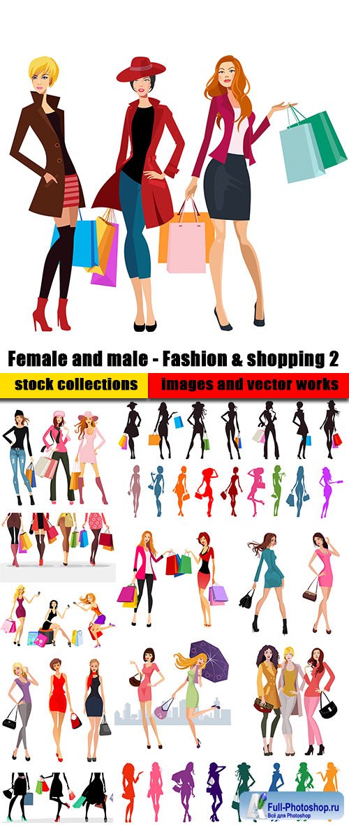 Female and male - Fashion & shopping 2 