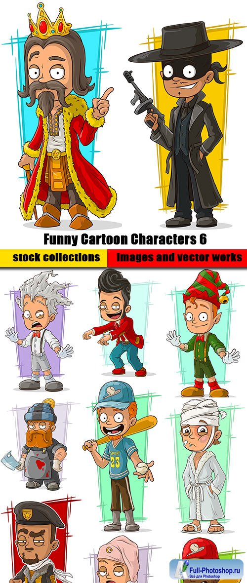 Funny Cartoon Characters 6