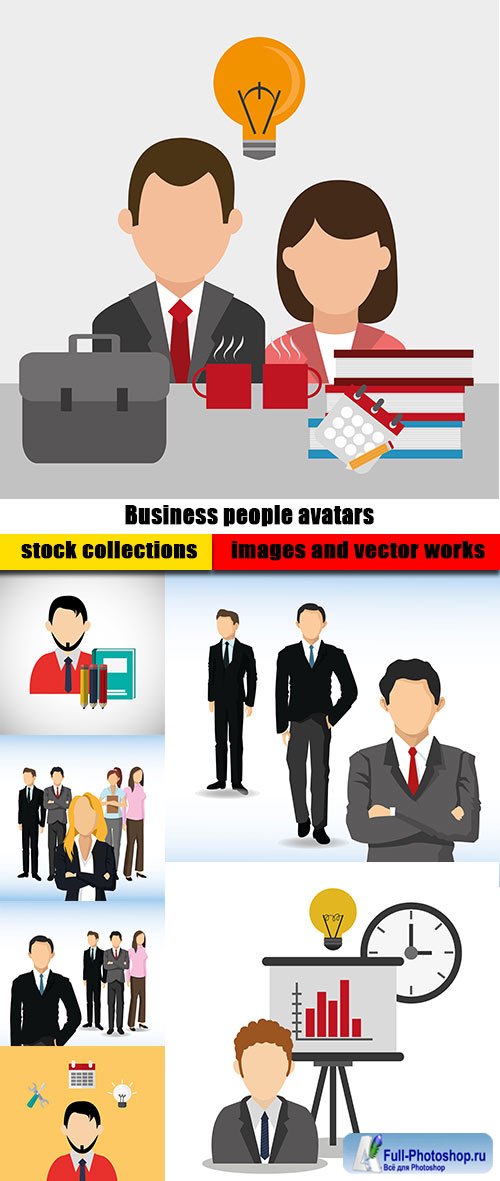 Business people avatars